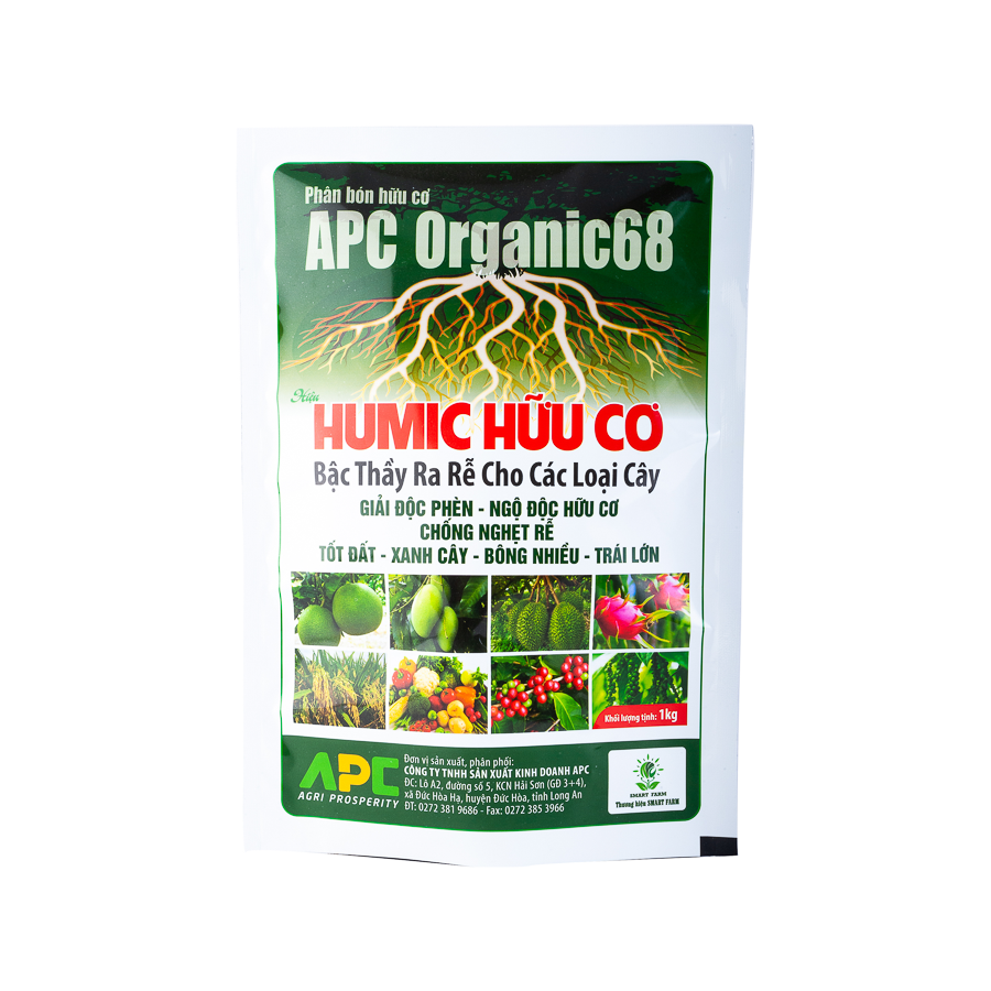 MANURE APC ORGANIC 68 - HUMIC ORGANIC FERTILIZER