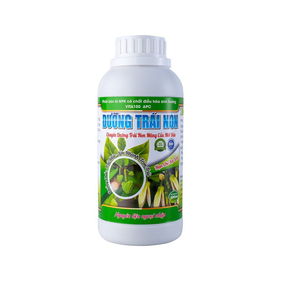 NPK COMPOUND FOLIAR FERTILIZER CONTAINING GROWTH STIMULANTS  VITA100 APC - NURSING YOUNG FRUIT (FOR CUSTARD-APPLE)