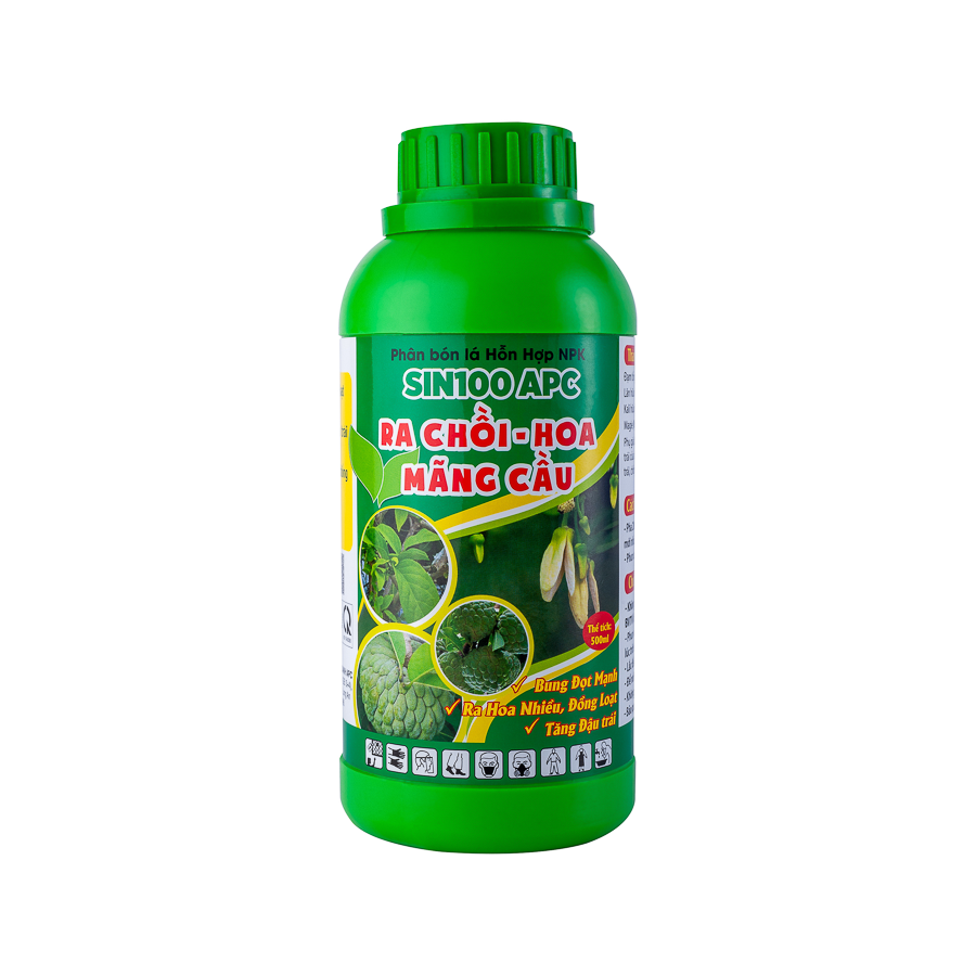 NPK COMPOUND FOLIAR FERTILIZER SIN100 APC - GROW BUDS AND BLOSSOM (FOR CUSTARD-APPLE)